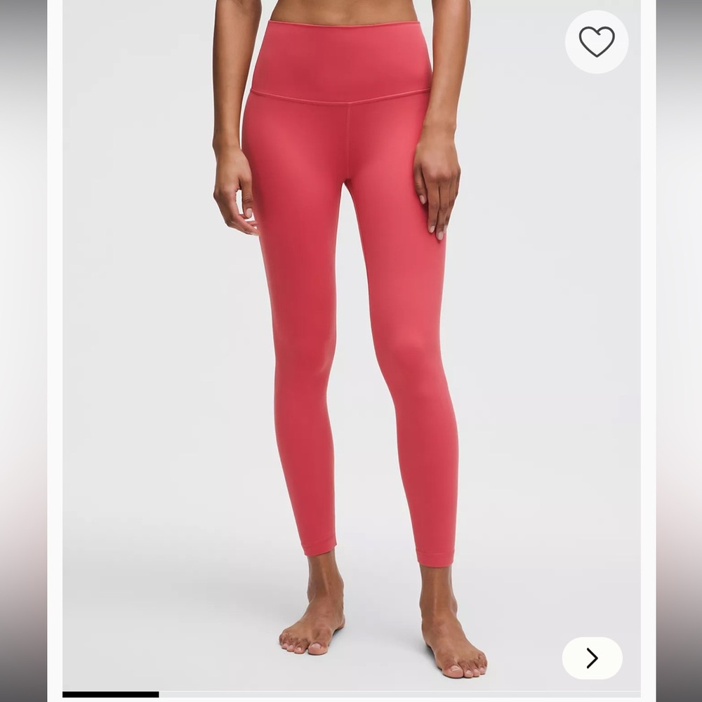 lululemon Align™ High-Rise Pant 25" in Coral pink, 6